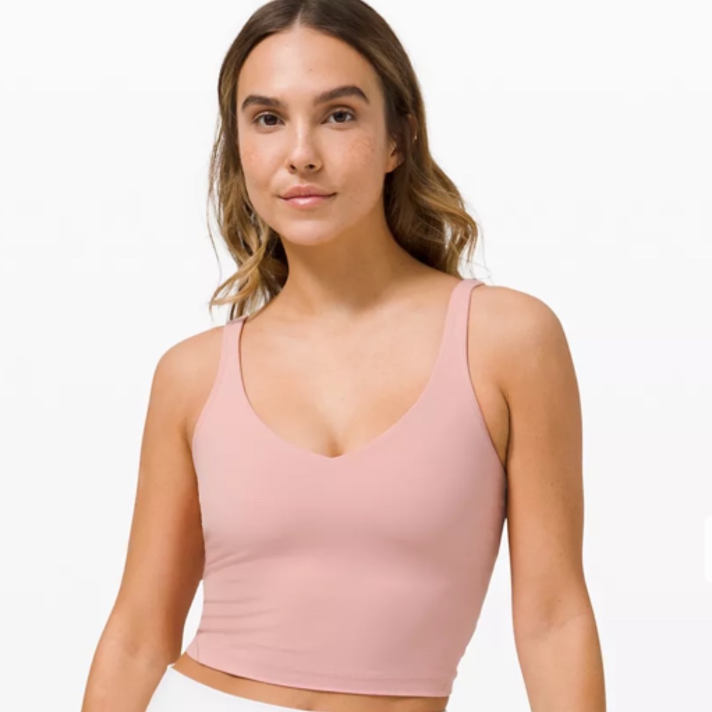 Lululemon Pink Puff Align Tank (Size 2)